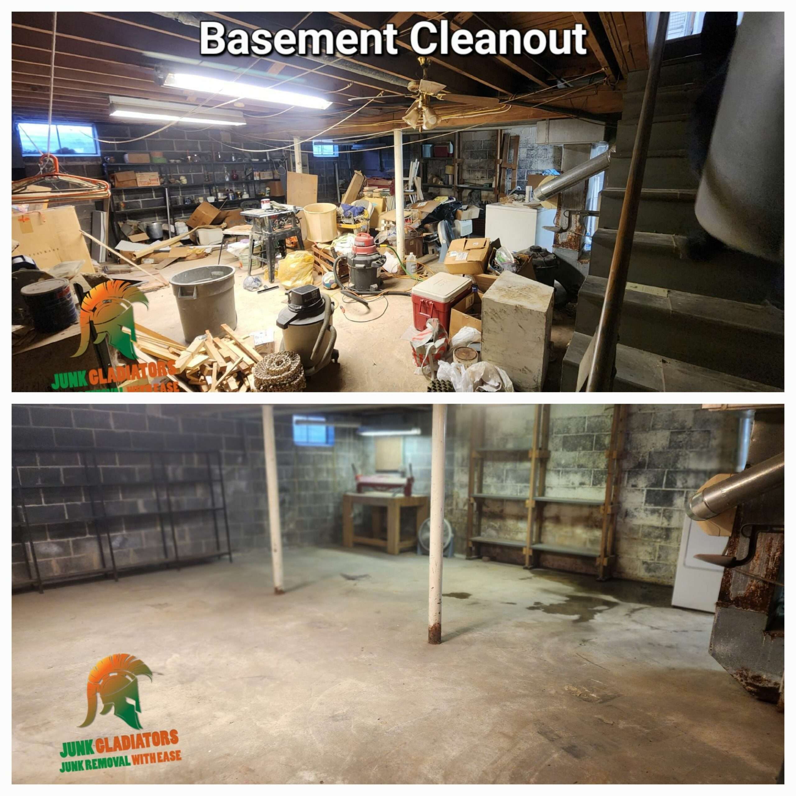 Basement Cleaning, Junk Removal